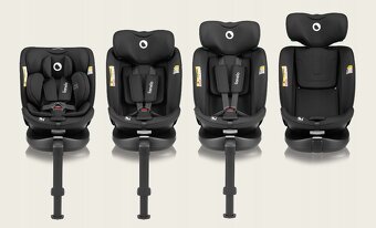 Luxusná Autosedačka I-SIZE (40-150) / 0-36 kg otočná 360 stu - 12