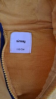 Mikiny pre chlapcov na zapínanie (zips), veľ. 104, 110, 116 - 12