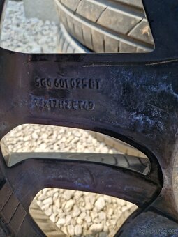 Alu disky vw s pneu 5x112 225/45 ZR17 - 12