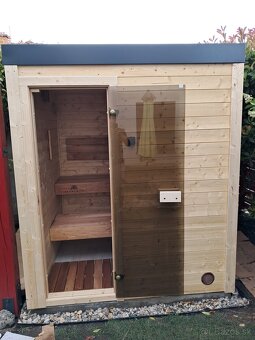 Modulova finska sauna EKO 190x170cm - 12