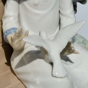 LLadró Veľká a ťažká zberateľská porcelánová soška - 12