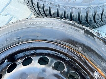 BRIDGESTONE 195/65 R15 ZIMNÉ + disky 5x112 R15 - 12