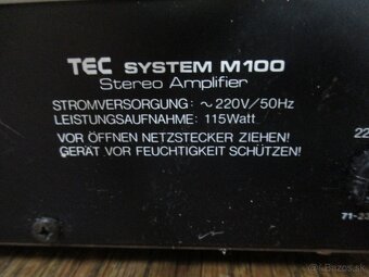 TEC system M100 - 12