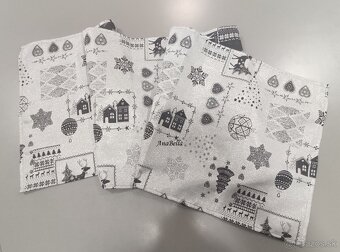 Vianočné prestieranie, štóly - 12