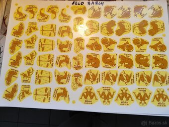 Predam Vypaľovacie nalepky na sklo, porcelán,200C - 12