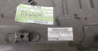 Nissan - zadne celo čelo vana zadna podlaha - novy diel - 12
