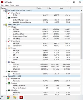 Predám 15,6" notebook Asus X555LA, windows 10. - 12