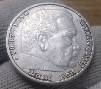 Strieborné mince Nemecka.Rezervované. - 12