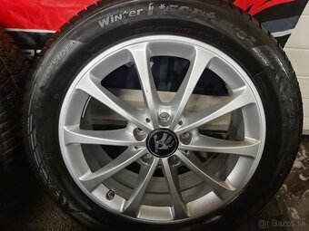 5X112 R17 + ZIMNE PNEU 205/55 R17 MERCEDES-ŠKODA - 12