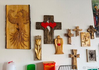 Ručne vyrábané sochy a obrazy - 12