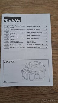 Predám aku vysávač makita - 12