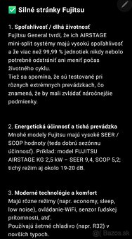 Japonská klimatizácia FUJITSU inverter - 12