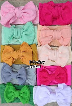 Pružná detská čelenka - 12