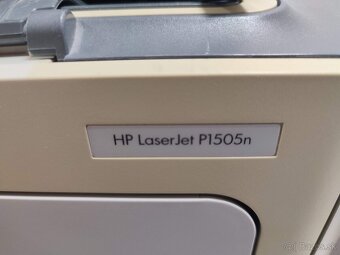 ČB Laserová sieťová tlačiareň HP LaserJet P1505n s tonermi - 12