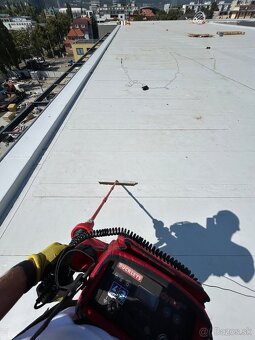 Iskrová skúška, diagnostika plochej strechy - 12