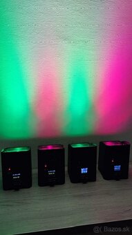 Led par 6x18w bateriový - 12