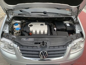 VW Touran 1.9 TDI, 77 kW, 5 miestny, 2006, naj. 123.000 km - 12