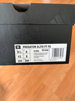 Kopačky Adidas Predator Elite FT FG - 12