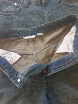 chlapčenské Baggy  Jeans,  nové  , velkost 170 , zn. H&M - 12