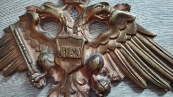 Velká a těžká RU orlice / R-U orel.  Krásný sběratelský kus - 12