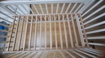 Detská postieľka + 2x matrac + antirefluxný vankúš - 12