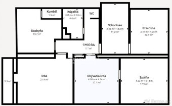 4 - IZBOVÝ BYT + GARÁŽ - ŠTRBA / HLAVNÁ - 12