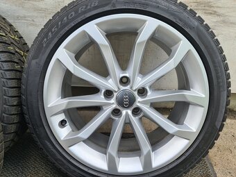5X112 R18 8,0J ET40 + ZIMNE PNEU 245/40 R18 - 12