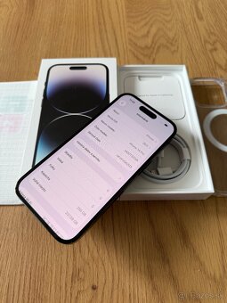 iPhone 14 Pro 256 gb Space Black v záruke + príslušenstvo - 12