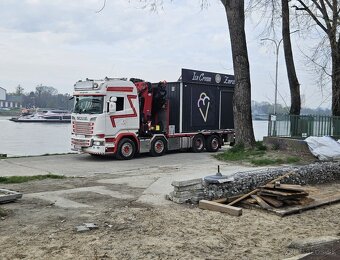 Nadrozmerná preprava s hydraulickou rukou - 12