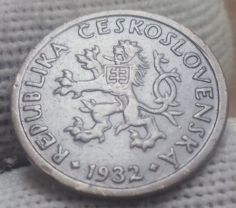 Československé medené 10haliere. - 12