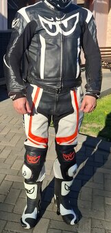 Moto kožená súprava BERIK + topánky - 12