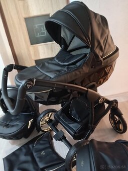 Kočík Junama S Class čierno zlatý - 12