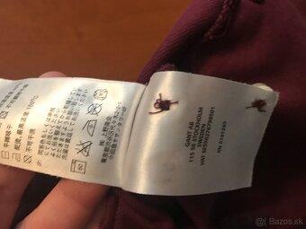 GANT originál bordo pánske polotricko L/XL - 12