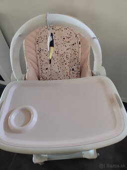 Jedálenská stolička 2 in 1 stolička + lehátko + originál kra - 12
