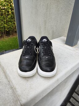NIKE AIR FORCE 1 Low - Black & White, Originál vel. 42.5 EUR - 12