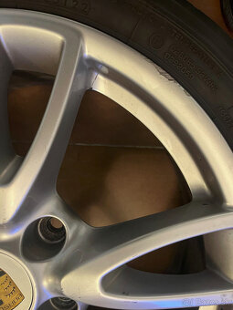 Porsche Carrera IV kolesa 5x130 8J x 18 ET57 a 10.5J x 18 ET - 12