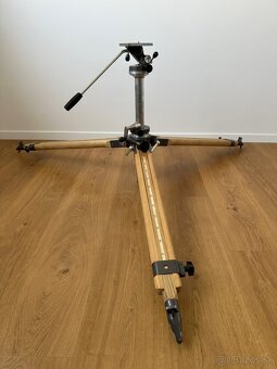 Drevený statív (Meopta/Pentacon) - robustný a stabilný - 12