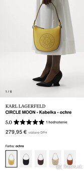 Karl Lagerfeld kabelka kožená - 12