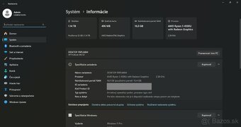 HP Probook 445 G7 /Ryzen 5-4500U/16GB RAM/FHD IPS/SSD+HDD - 12