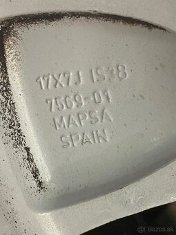 5x105 R17 7J ET38 Opel Mokka + 215/60 R17 96H Zimné - 12
