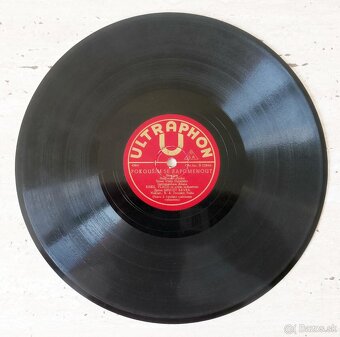 R. A. Dvorský a jeho orchestr, 4 staré šelakové gramodesky - 12