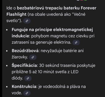 Predám bezbatériové baterky - 12
