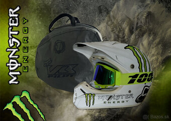 Fox V3 Ricky Carmichael Monster Pro Matte 12 Helmet (vel. L) - 12