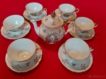 Čajový a kávový servis Tri grácie KAHLA GDR. - 12