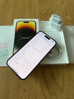 iPhone 14 Pro 128 gb Gold - komplet príslušenstvo, záruka - 12