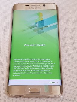 Samsung S6 Edge Plus Gold Top stav - 12