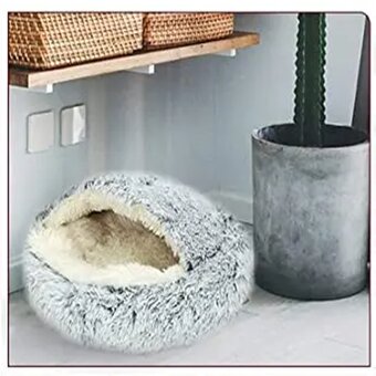 Pelech zimný extra chlpatý polouzavretý, 50x50cm - 12