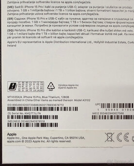 Apple iPhone 15 Pro 128GB ako nový - 12