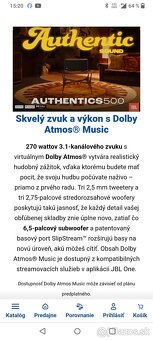 JBL Authentics 500 -- nový bluetooth reproduktor sk záruka. - 12