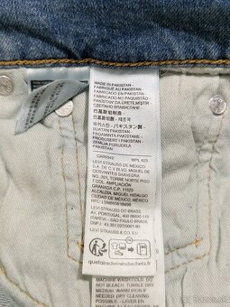 Pánské džíny Levi's 513 Slim W33/L32=43/107cm p168 - 12